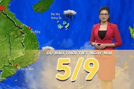 [Video] Dự báo thời tiết đêm nay và ngày mai 5/9/2025: Thời tiết thuận lợi cho ngày tựu trường