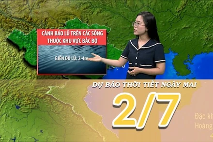 [Video] Dự báo thời tiết đêm nay và ngày mai 2/7/2025: Mưa lớn vẫn tiếp diễn 