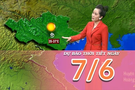 [Video] Dự báo thời tiết ngày mai 7/6/2025: Trung Bộ xuất hiện điểm nắng nóng gay gắt