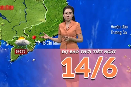 [Video] Dự báo thời tiết ngày 14/6/2025: Mưa giảm nhanh trên nhiều khu vực