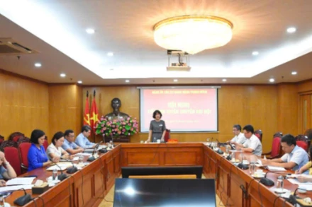 Hội nghị triển khai nhiệm vụ tuyên truyền đại hội đảng bộ các cấp tiến tới Đại hội Đảng bộ các cơ quan Đảng Trung ương và Đại hội XIV của Đảng.