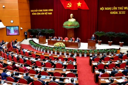 Sau Hội nghị Trung ương 11, khóa XIII, Bộ Chính trị, Ban Bí thư đã ban hành một số Kết luận về tập trung hoàn thành nhiệm vụ sắp xếp tổ chức bộ máy và đơn vị hành chính. (Ảnh: ĐĂNG KHOA)