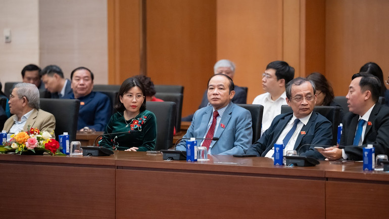 Delegates attending the conference. (Photo by Vu Hieu) z816792.jpg