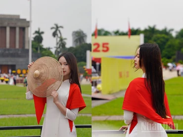 [Video] Quảng trường Ba Đình rực rỡ trong những ngày cận kề Quốc khánh 2/9