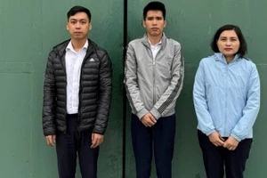 Ba cán bộ, nhân viên ngân hàng bị khởi tố, bắt tạm giam. (Ảnh: Công an Hải Phòng)