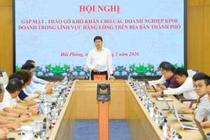 Quang cảnh hội nghị.