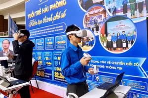 Ảnh minh họa: Tuổi trẻ Hải Phòng tiên phong kiến tạo thành phố số.