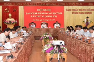 Ban Chấp hành Đảng bộ tỉnh Nam Định xác định nhiệm vụ trọng tâm thời gian tới 