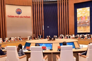 Quang cảnh hội nghị.