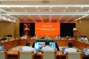 Toàn cảnh Hội nghị phổ biến Luật Xây dựng số 135/2025/QH15 và các nghị định hướng dẫn thi hành (Ảnh: Lan Hương) 