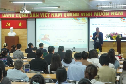 Quang cảnh hội nghị.