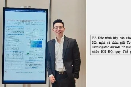 Bác sĩ Chiêm Nguyên Đức, Bệnh viện Nhân dân 115. (Ảnh: Bệnh viện cung cấp)