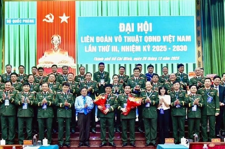 Ban Chấp hành Liên đoàn Võ thuật Quân đội nhân dân Việt Nam nhiệm kỳ 2025-2030. 