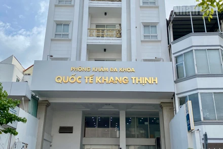 Phòng khám đa khoa Khang Thịnh, tại số 114 Trần Đình Xu, phường Cầu Ông Lãnh. 