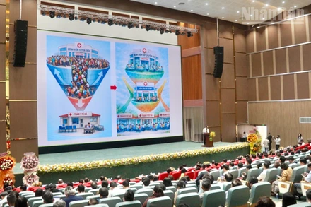 Quang cảnh hội nghị.