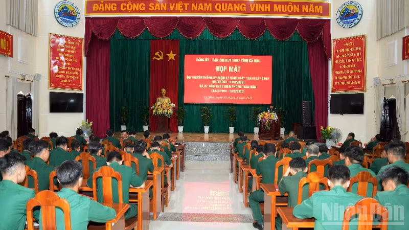 Cà Mau phát huy truyền thống vẻ vang của Bộ đội Biên phòng 