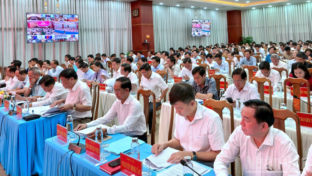 Đại biểu tỉnh Cà Mau tham gia lễ phát động. ndo_br_phat-dong-3-2906.jpg