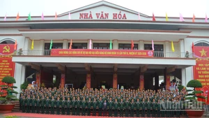 Đại biểu dự Đại hội Đảng bộ Binh đoàn 15 lần thứ IX nhiệm kỳ 2025-2030.