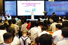 Quang cảnh buổi lễ khai mạc.