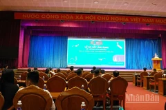 Quang cảnh buổi lễ.