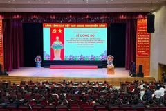 Quang cảnh buổi lễ.