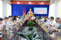 Quang cảnh buổi tọa đàm.