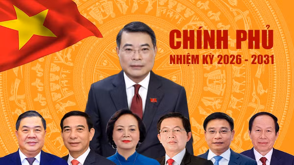 Chính phủ nhiệm kỳ 2026-2031.