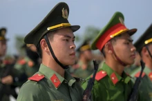 Những giọt mồ hôi trên thao trường.