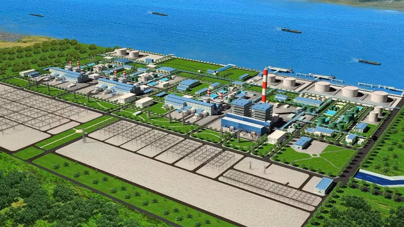 Phối cảnh Trung tâm nhiệt điện Ô Môn.