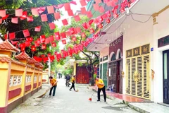 Giáo dân Ninh Bình góp sức xây dựng không gian sống xanh.