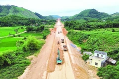 Tuyến cao tốc Tuyên Quang-Hà Giang đang dần hình thành.