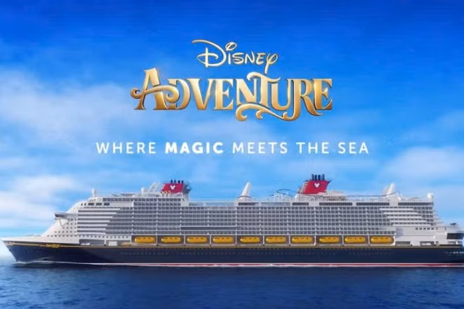 Du khách Việt sẽ có cơ hội trải nghiệm du thuyền Disney Adventure, tái hiện “thế giới Disney” ngay trên không gian biển. (Ảnh: BTC)