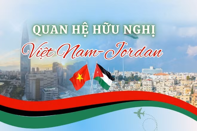 [Infographic] Quan hệ hữu nghị Việt Nam-Jordan