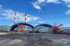 Bãi kho than của Trung tâm điện lực Vĩnh Tân