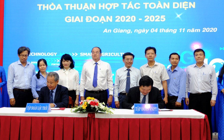 VNPT cùng Tập đoàn Lộc Trời quyết tâm ứng dụng AI trong phát triển nông nghiệp thông minh