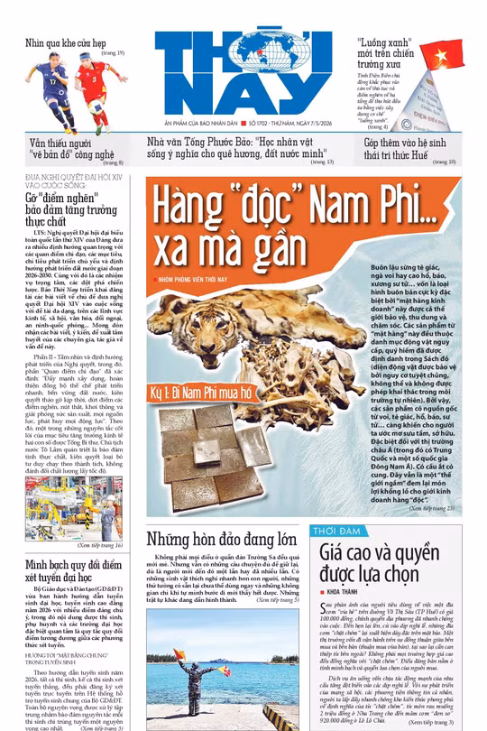 BÁO THỜI NAY SỐ 1702