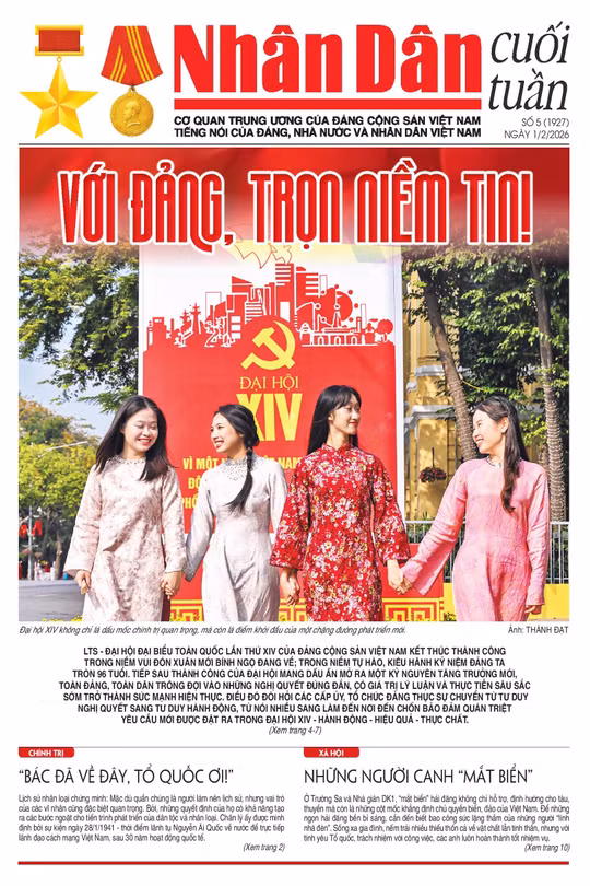 NHÂN DÂN CUỐI TUẦN SỐ 1927