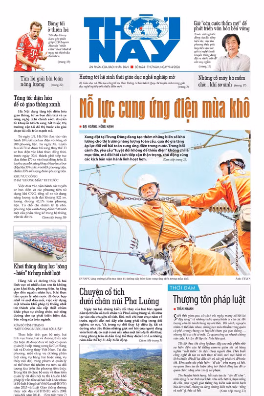 BÁO THỜI NAY SỐ 1694