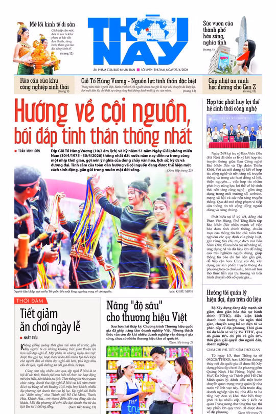 BÁO THỜI NAY SỐ 1699