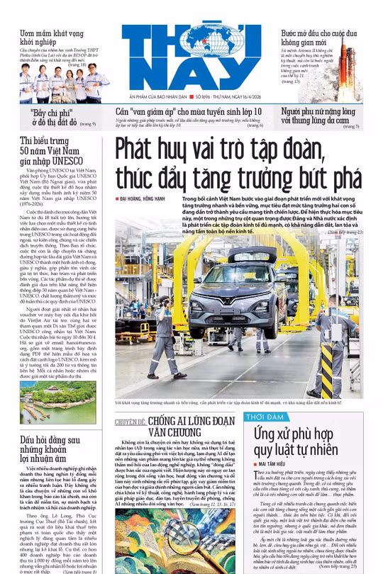 BÁO THỜI NAY SỐ 1696
