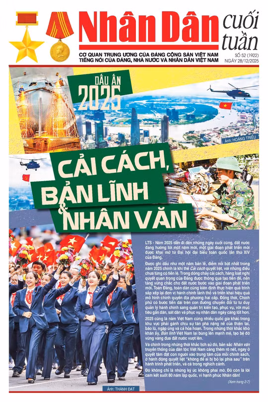 NHÂN DÂN CUỐI TUẦN SỐ 1922