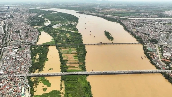 Trục cảnh quan sông Hồng là biểu tượng phát triển của Thủ đô trong kỷ nguyên mới.