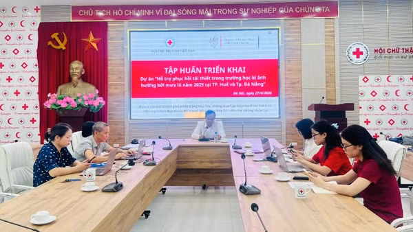 Toàn cảnh buổi tập huấn.