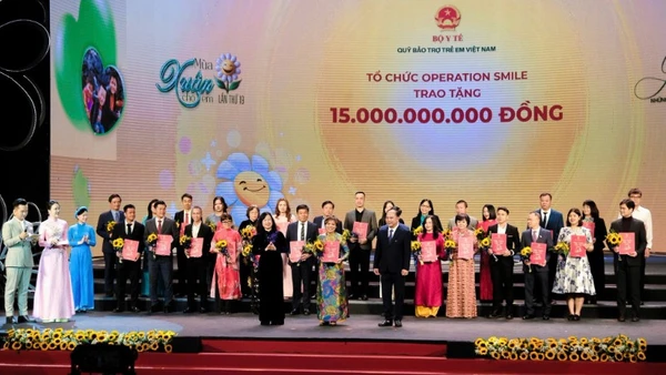 Chương trình "Mùa xuân cho em" năm 2025 tôn vinh, tri ân các tổ chức, cá nhân đã đồng hành với Quỹ Bảo trợ trẻ em Việt Nam.