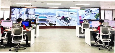 Trung tâm điều hành NOC, Công viên Logistics Viettel Lạng Sơn.