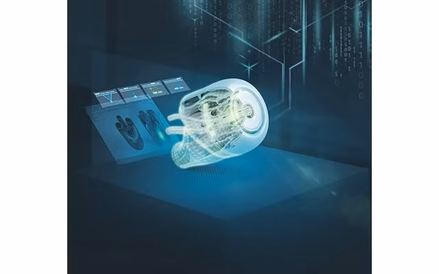 Một sản phẩm được chế tạo bằng công nghệ in 3D của Siemens.