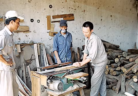 Ảnh trong bài: Học viên chăm chỉ lao động, cai nghiện.