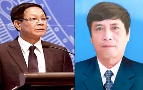 Hai cựu tướng công an Phan Văn Vĩnh và Nguyễn Thanh Hóa.