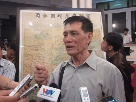 TS Mai Ngọc Hồng, người đã lưu giữ tấm bản đồ cổ suốt hơn 30 năm