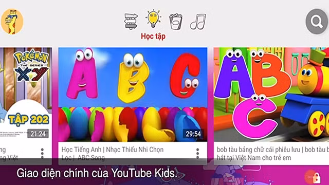 Kênh YouTube dành cho trẻ em